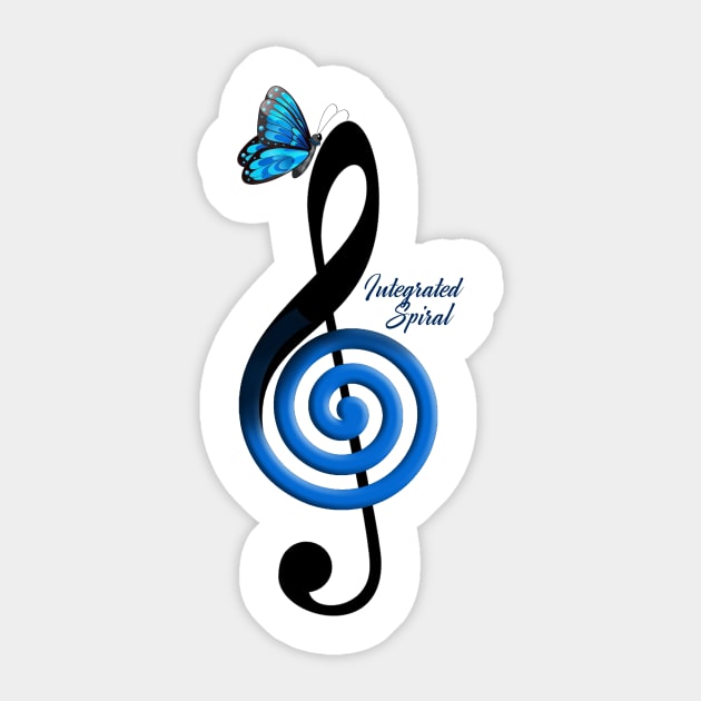 integrated spiral Sticker by TakeItUponYourself